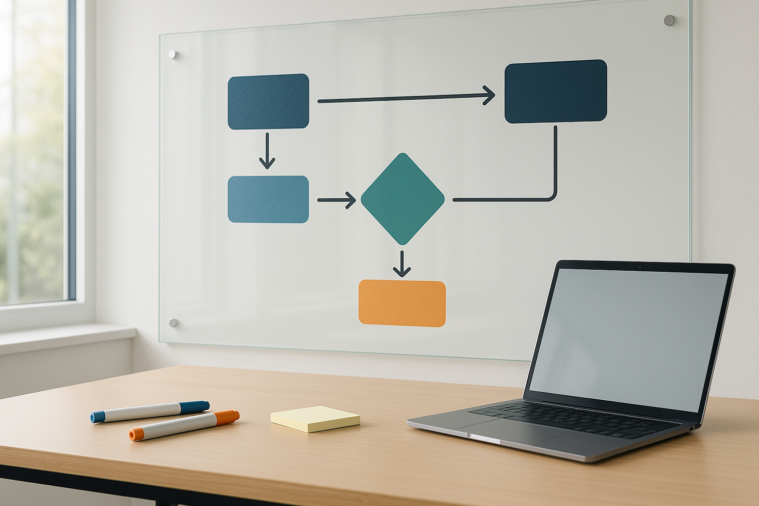 cap5 - maatwerksoftware schema simple with desk
